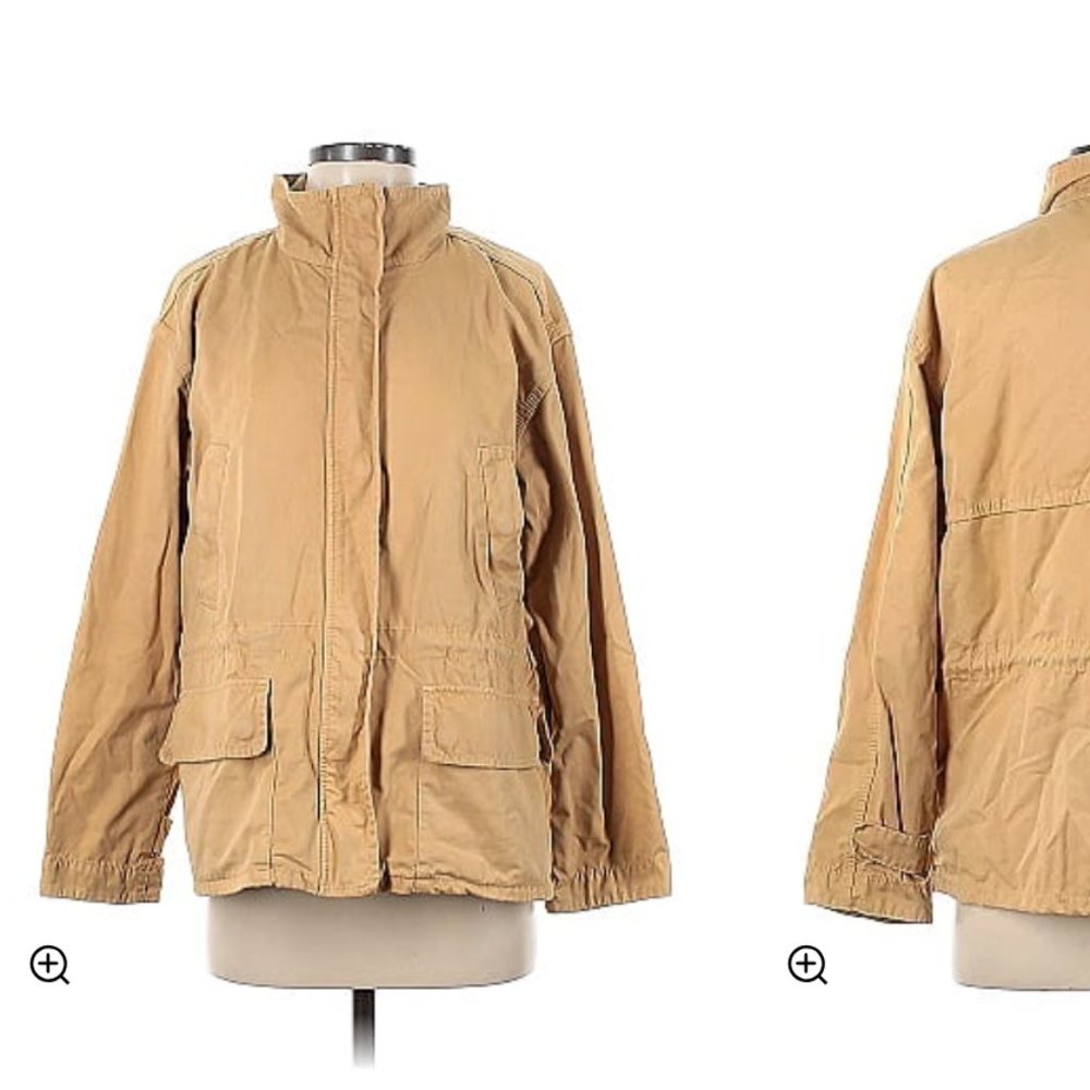 Madewell women's northover jacket brown